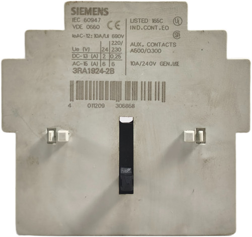 Siemens 3ra1924 contattore - siemens,