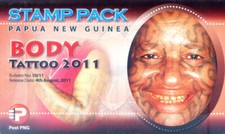 tatuaggi 2011. Confezione Presentazione.