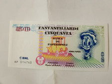 TOPOLINO PRESENTA BANCONOTE