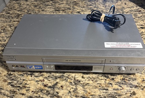 Sony slv n750 stereo vcr - sony, hi-fi