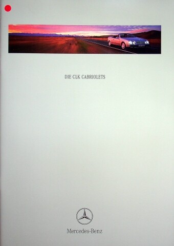 278890 brochure mercedes clk - brochure,