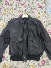 Giubbotto  Bomber In Pelle