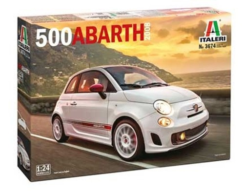 Italeri 500 abarth - 500, (2008)