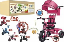 Triciclo In Metallo Evo Rosa