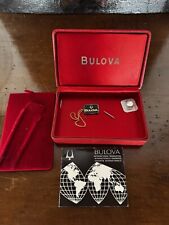 Scatola Bulova Accutron Vintage 1970 + GARANZIA, sigillo e Batteria