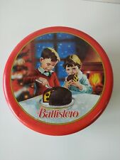 Antica Latta Panettone Battistero Vuota Da Collezione. 