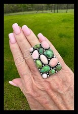 NAVAJO ~MULTIPIETRA ~ORO