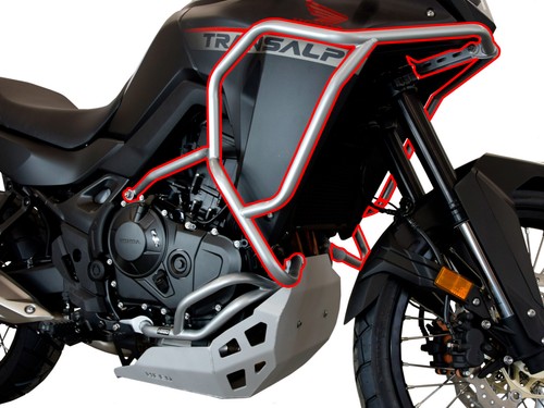 Paramotore crash bars - bars, heed