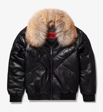 Giubbotto uomo V-Bomber pelle