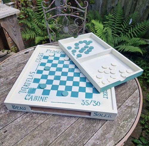 Gioco donna vintage legno - da,