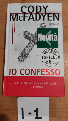 Libro romanzo confesso cody - libro,