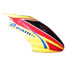 CALOTTA CARROZZERIA ANTERIORE ELICOTTERO RC BEAM E4 FUC-4001BE GIALLO BLU ROSSO