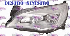 COPPIA FARI FANALE PROIETTORE DX+SX H7-H7 OPEL ASTRA J 10>14 DAL 2010 AL 2014