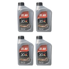4x Olio Motore Selenia 20k