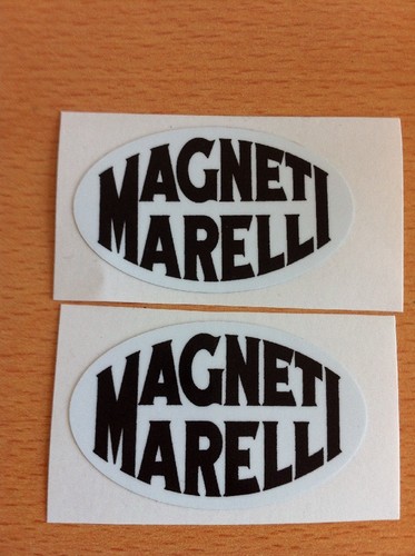 Coppia adesivi magneti marelli - magneti,
