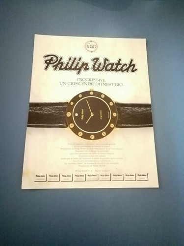 1988 philip watch - philip, collezione