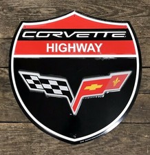 Targa in latta Corvette 61