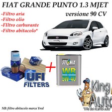 KIT TAGLIANDO FILTRI UFI  + 4