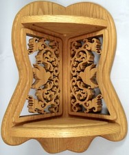 Mensola angolare da parete in