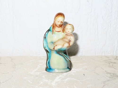 Figura ceramica maria con - maria,
