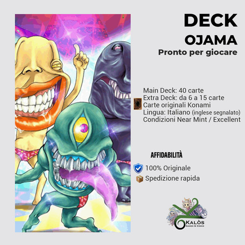 Yugioh mazzo deck ojama da - ojama,