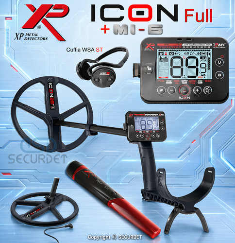 Metal detector icon - icon, con