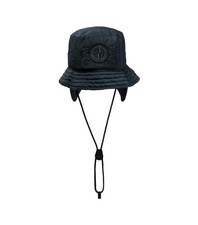 Cappello a secchiello Stone Island benzina nylon metallo boonie
