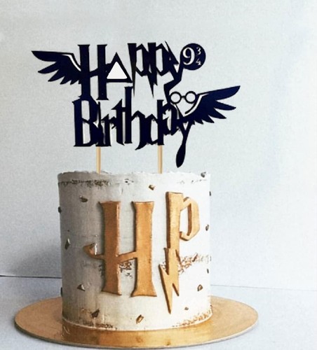 Cake topper ispirato harry - topper,