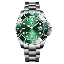 🟢 - Orologio Pagani Design PD 1661 Automatico Japan Uomo Subacqueo Hulk Verde