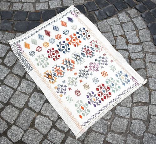 Vintage turco cicim - turco, kilim