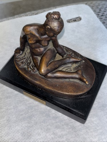 Statua bronzo ninfa - statua,