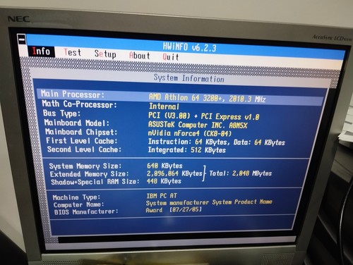 Vintage retro athlon64 - retro,