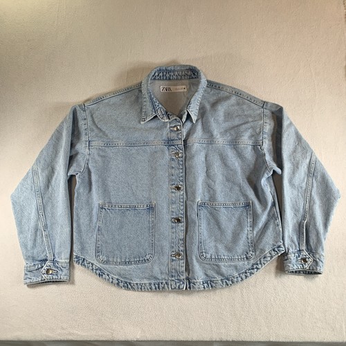 Zara giacca denim donna grande - zara,