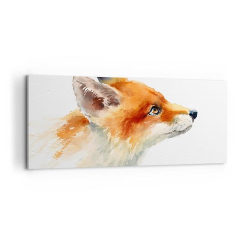 Quadro tela 120x50cm volpe - su,