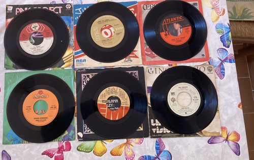 Sei vinili giri musica - 45, anni