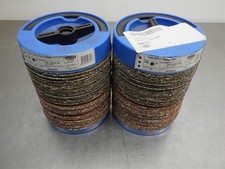 Lotto di 100 nuovi! Dischi abrasivi in fibra Tyrolit 5"x7/8" 36G 70611