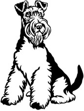 Adesivo Fox Terrier - adesivo