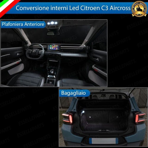 Led interni citroen - interni, c3