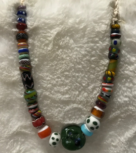 Perline vetro multicolore
