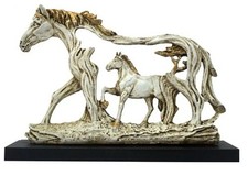 Statua cavallo decorata in - statua, di