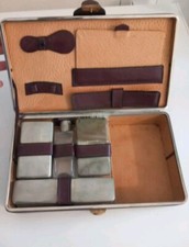 Vintage travel toilette set - vintage,