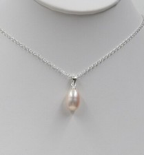 Ciondolo goccia d'acqua piatta