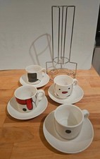 Set 4 Tazzine Caffè Natalizie 