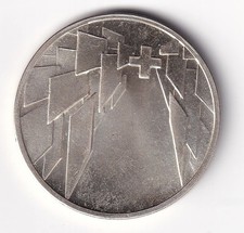 SVIZZERA MEDAGLIA IN ARGENTO ESPOSIZIONE NAZIONALE DI LOSANNA