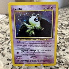 Pokémon Celebi Double Holo