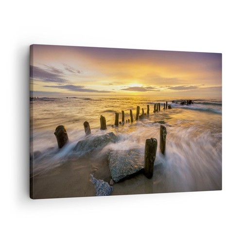 Quadro tela 70x50cm - quadro, baltico
