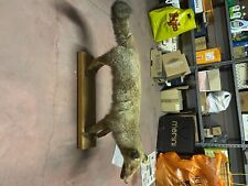 Volpe Imbalsamata Impagliata montata su tavoletta di legno