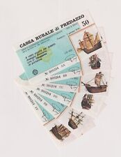 Miniassegni  Serie Figurata - PREDAZZO / Velieri antichi (03.01.78)  SF100