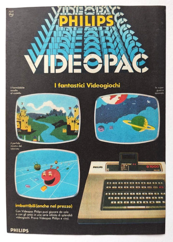 Pubblicita philips videopac - pubblicita',