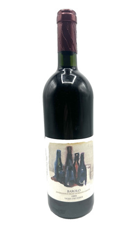 Vino rosso barolo 1993 vigna - vino,